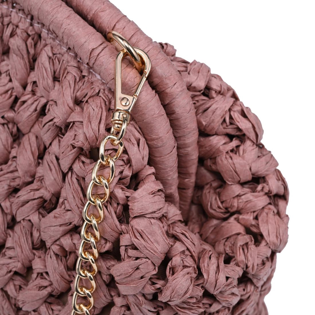 Knotted texture meets metallic flair crossbody - The Spark Boutique
