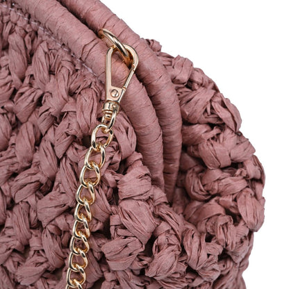 Knotted texture meets metallic flair crossbody - The Spark Boutique