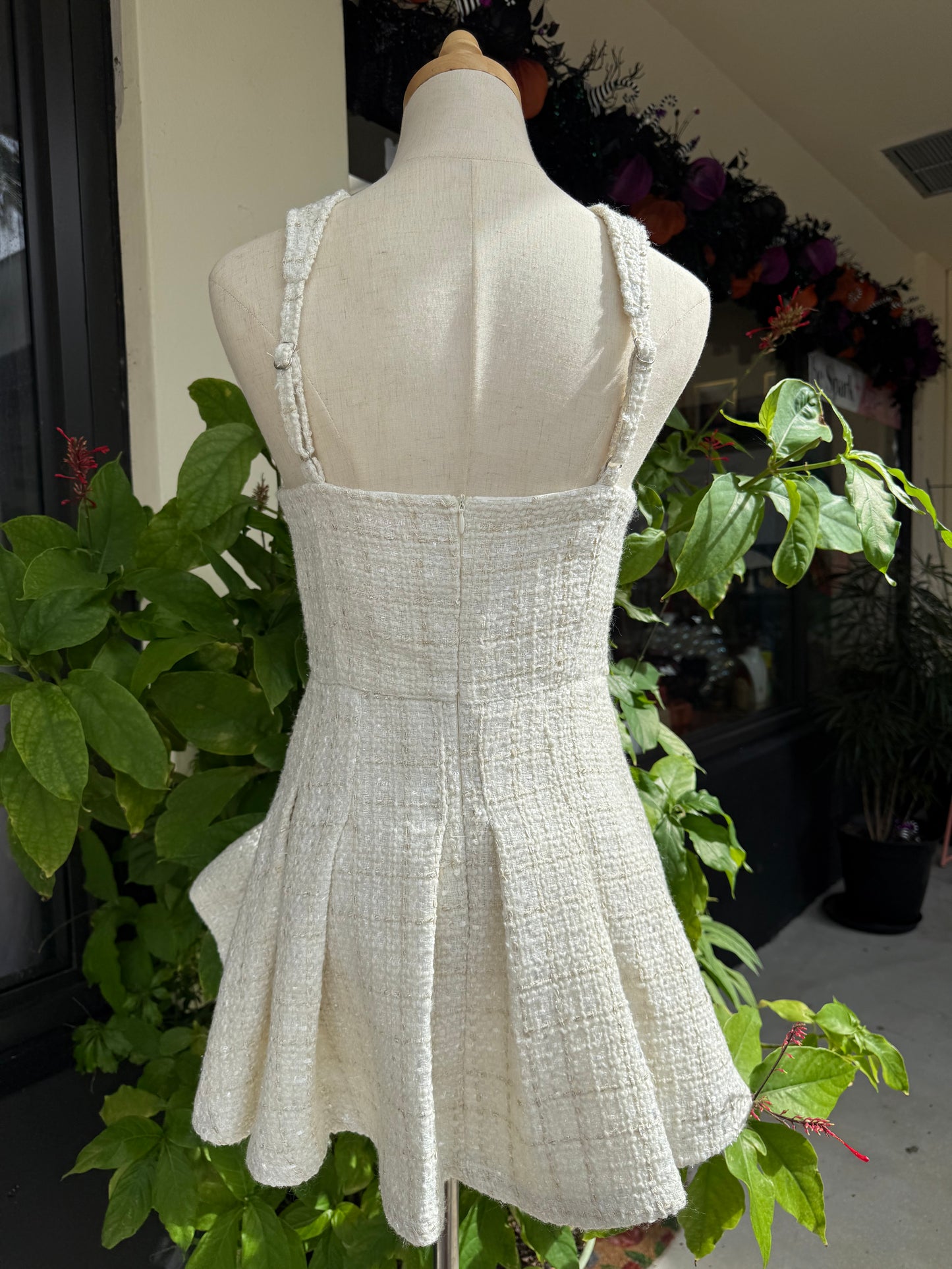 Helena Tweed Romper - The Spark Boutique