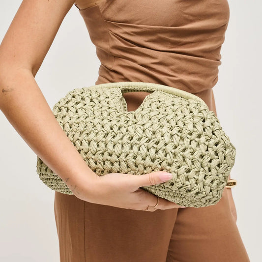 Knotted texture meets metallic flair crossbody - The Spark Boutique