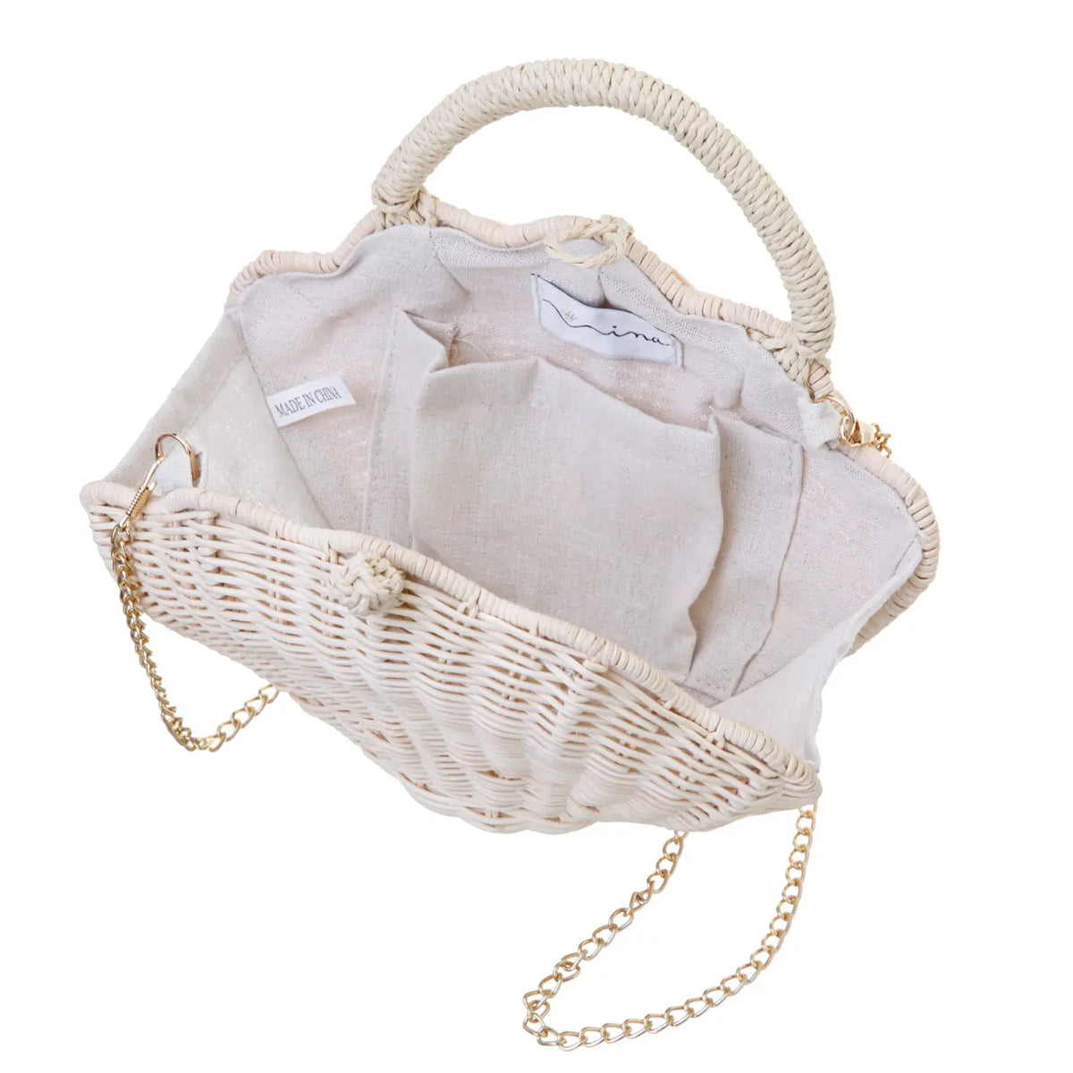 The Coastal Crush Shell Clutch - The Spark Boutique