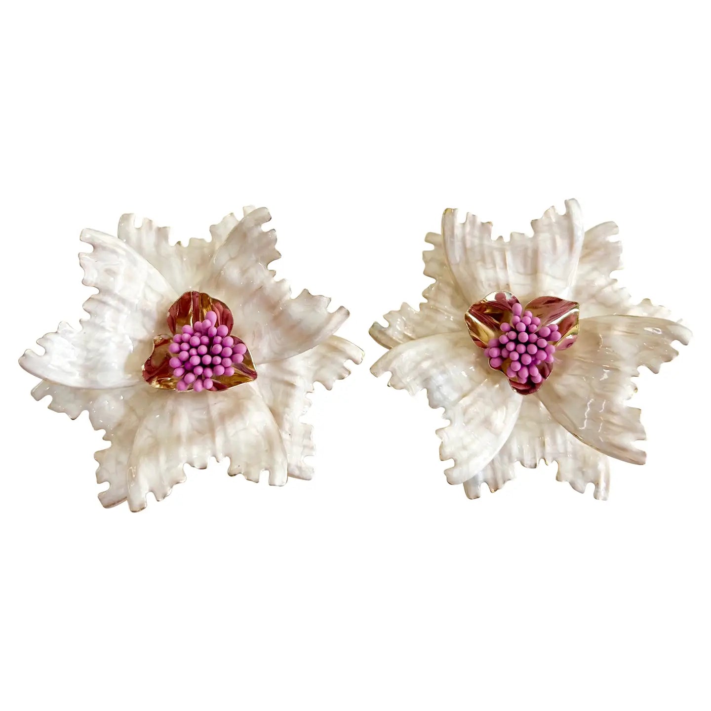 Aria Floral Earrings - The Spark Boutique