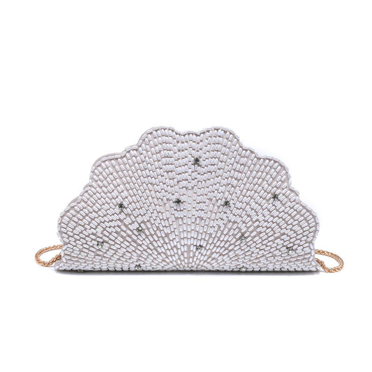 Pearls & Promises Shell Clutch