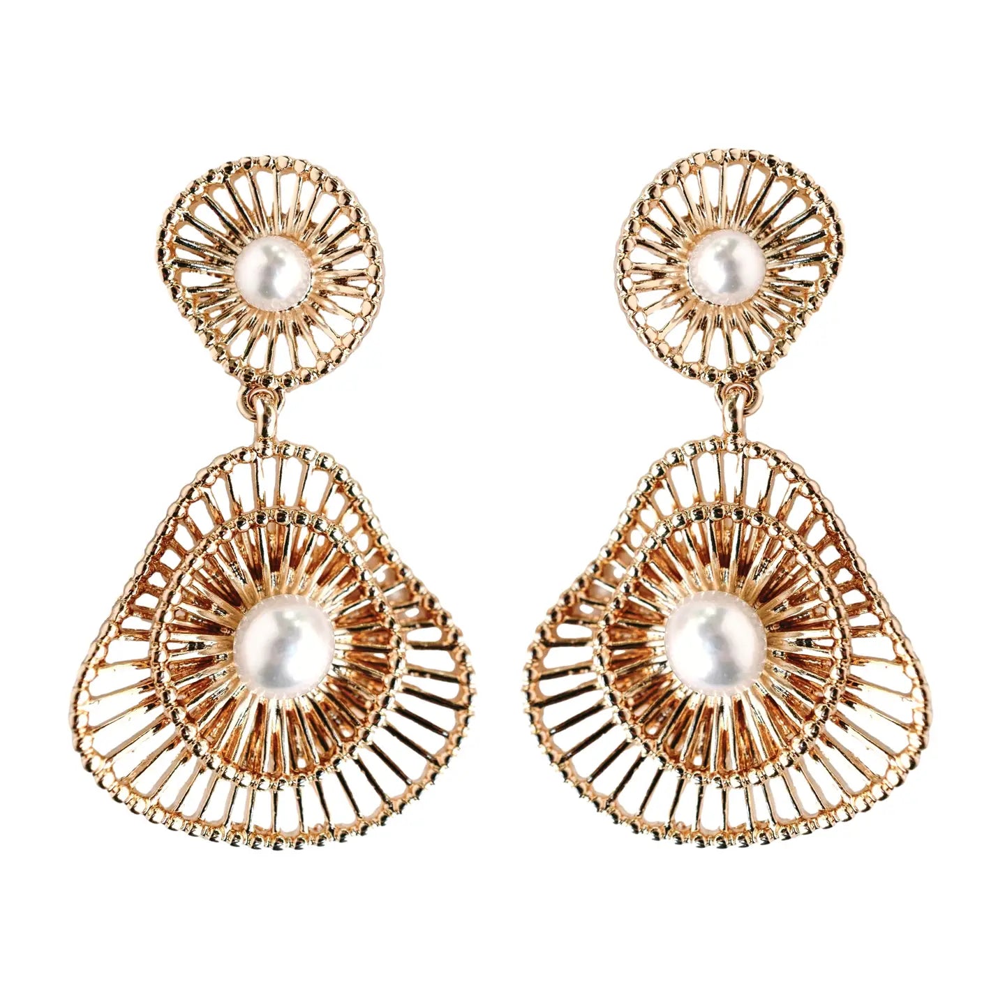 Seaside Pearl Drop Earrings