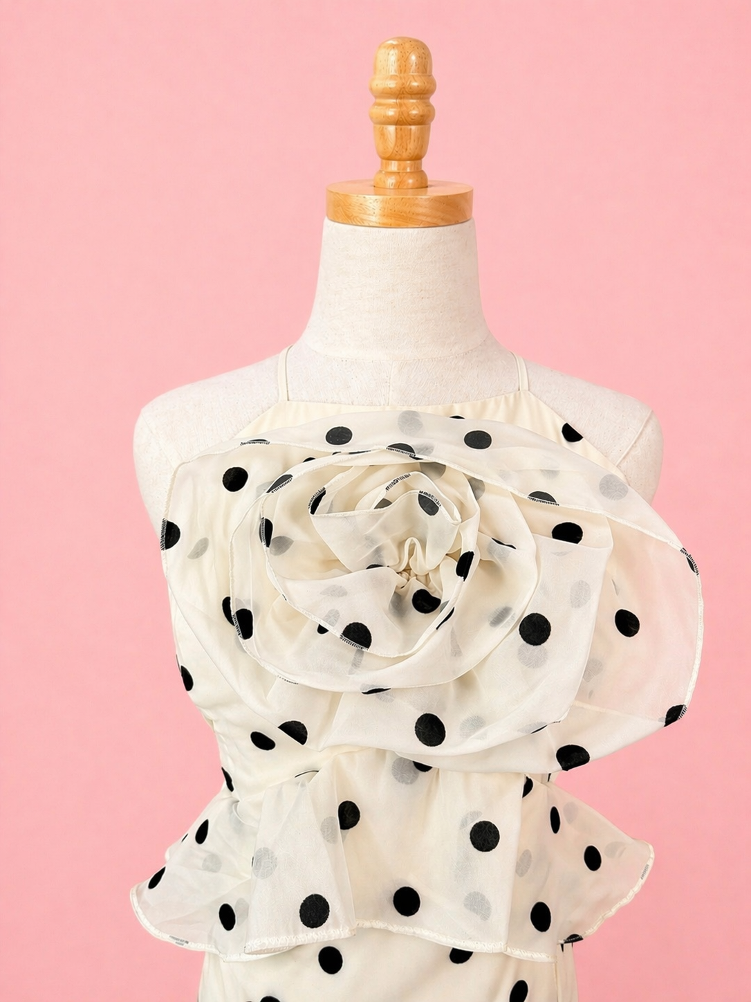 Sweet Spot Polka Dot Mini Ruffle Dress - The Spark Boutique