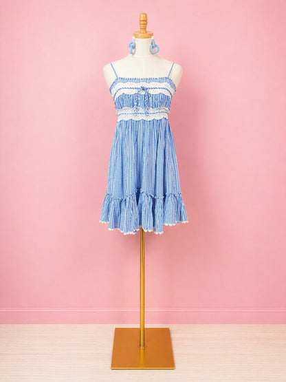 Jaylene Striped Midi Dress - The Spark Boutique