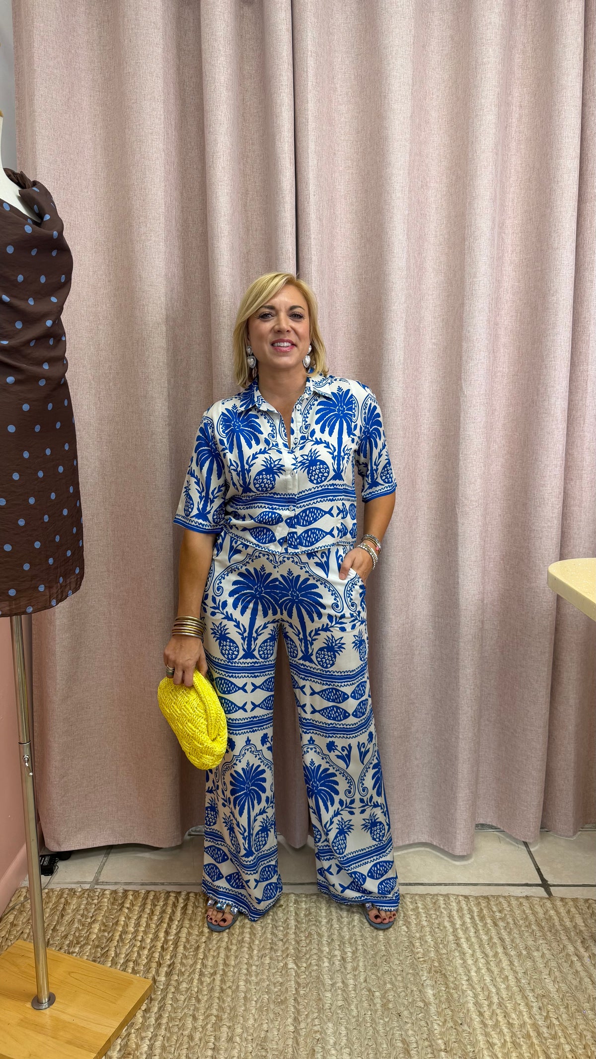The Coastal State of Mind Wide Leg Pants