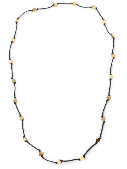 Gia Celestial Golden Heart Necklace Love is Project