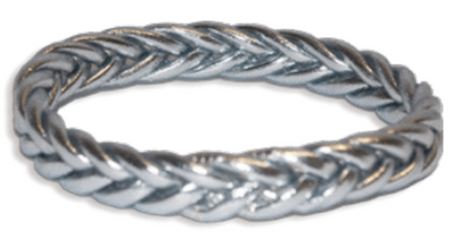 Buddha Temple Bangle - Simple Braided - The Spark Boutique