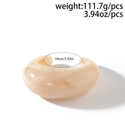 ViVie Irregular Wide Acrylic Bracelet, a staple for curated boutique fashion and chic affordable style available at your Womens Boutique West Palm Beach, FL.