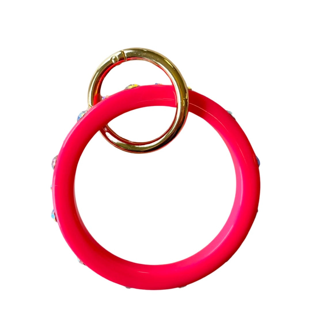 Sally Shimmer Bangle/Keychain Smith and Co Jewelry