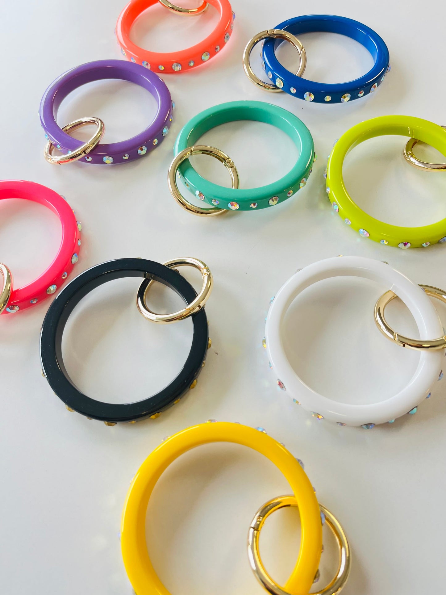 Sally Shimmer Bangle/Keychain Smith and Co Jewelry