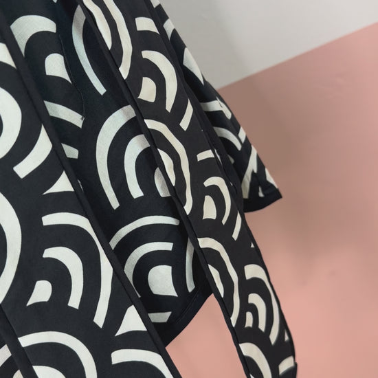 Delicate organza fabric detail on Ophelia heart ruffle top The Spark Boutique 