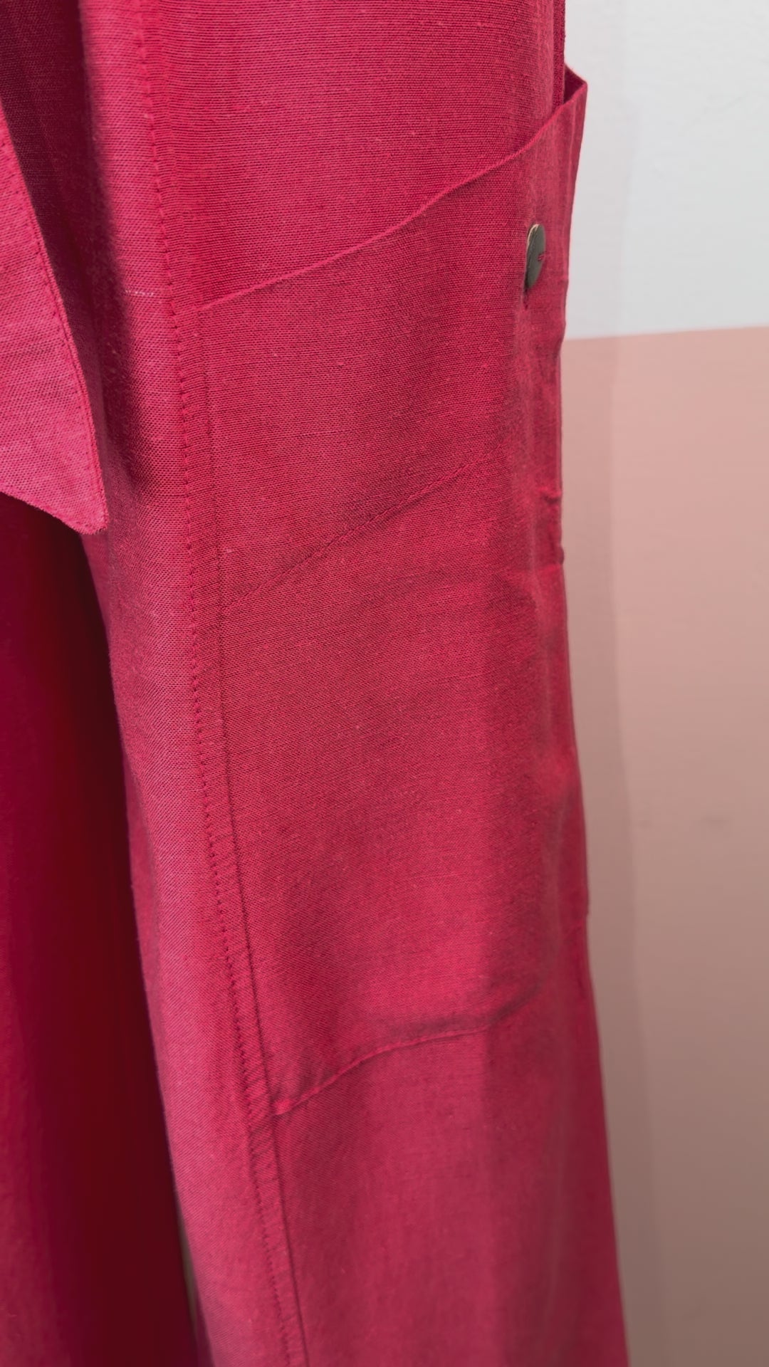 Denise Square Boxed Top - The Spark Boutique- Red Top - Boxy shape Top with elastic waistband  